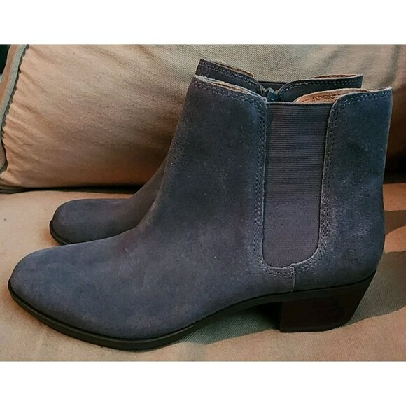 Lucky Brand LP-BYLSEA Gray Chelsea Booties Boots Size 8.5M - Picture 5 of 8